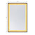 Savoy House Corvalis LED Mirror in Sand Black and Gold Leaf - 2-1243-48X32