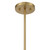 Savoy House Porter One Light Mini Pendant in Warm Brass - 7-5699-1-322