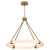 Quorum Virtue LED Pendant in Aged Brass - 3-885-40