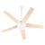 Quorum Sedgwick 52" LED Fan in Studio White - 65525-8