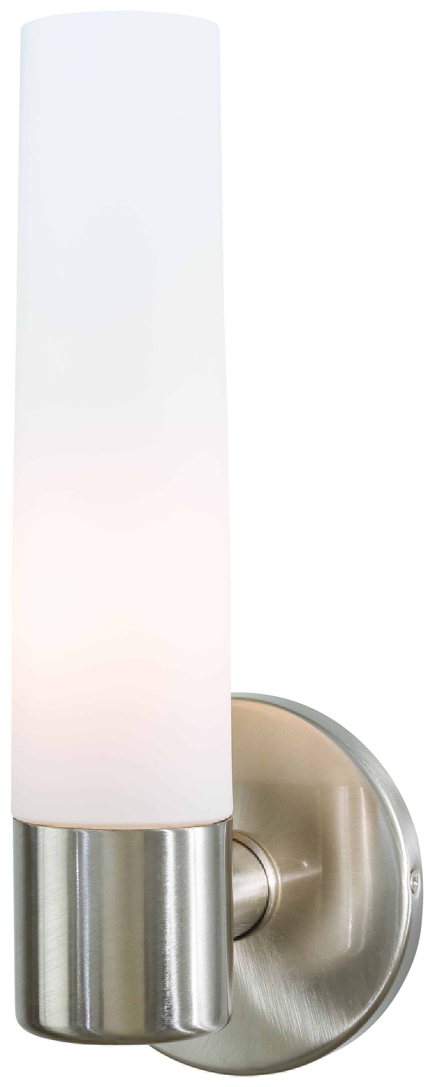 George Kovacs Saber Light Wall Sconce in Brushed Nickel, P5041-084 The  Light Brothers