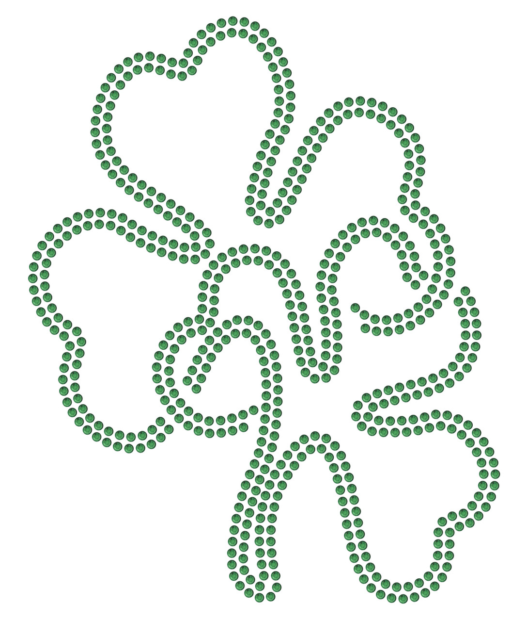 Iron-On DOUBLE SHAMROCK
