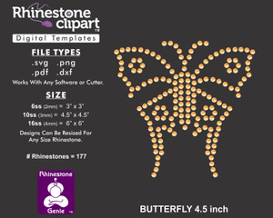 BUTTERFLY 4.5" - Digital Download BUTTERFLY 4.5" - Digital Download