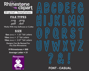FONT - CASUAL 2" - Digital Download FONT - CASUAL 2" - Digital Download