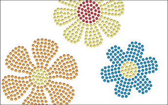 Multi Color Rhinestone Design (Video Demo)