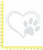 HEART WITH PAW PRINT