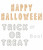 Rhinestone Iron On - HALLOWEEN LETTERING