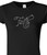 RHINESTONE T-SHIRT - EXPRESSION - FAITH 8"
