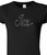 RHINESTONE T-SHIRT - EXPRESSION - JOY 8"