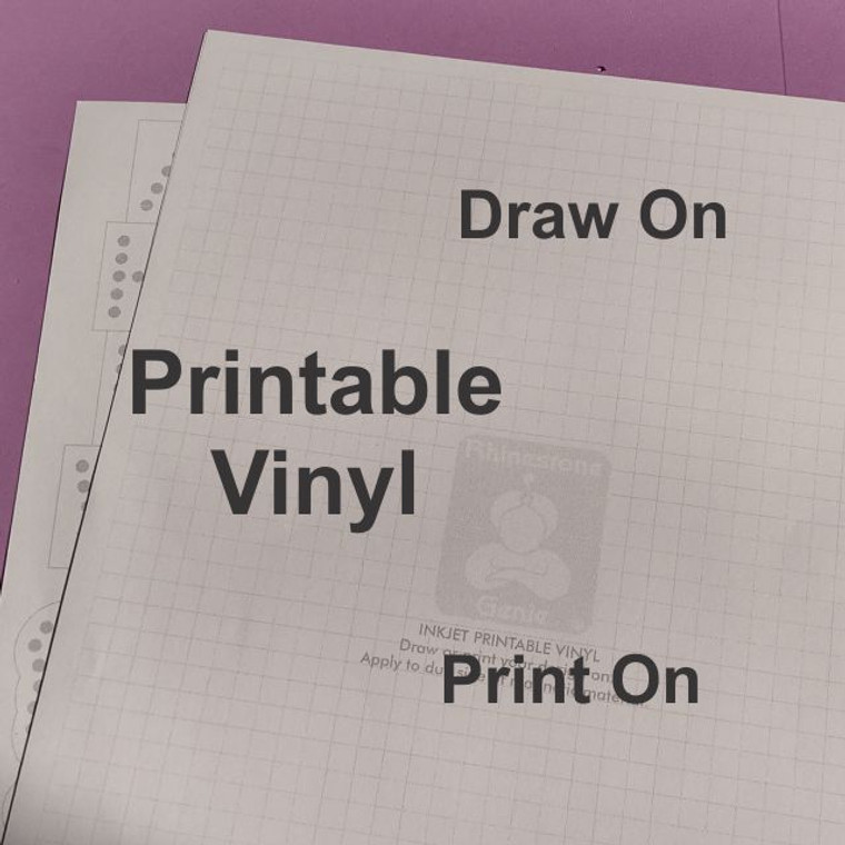 Printable Vinyl Sticker Paper