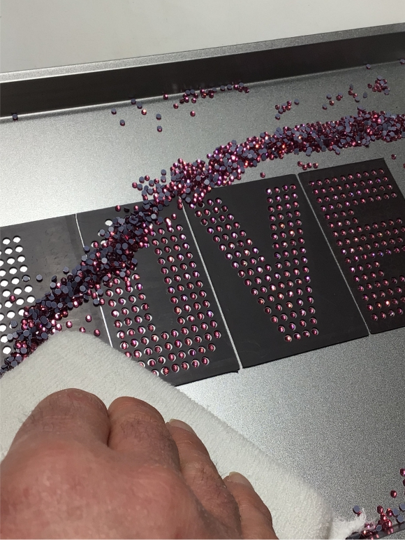 Rhinestone Genie Strass-Pinsel (2 Stück) – Zum Einfachen Befüllen Von Strass-Schablonen
