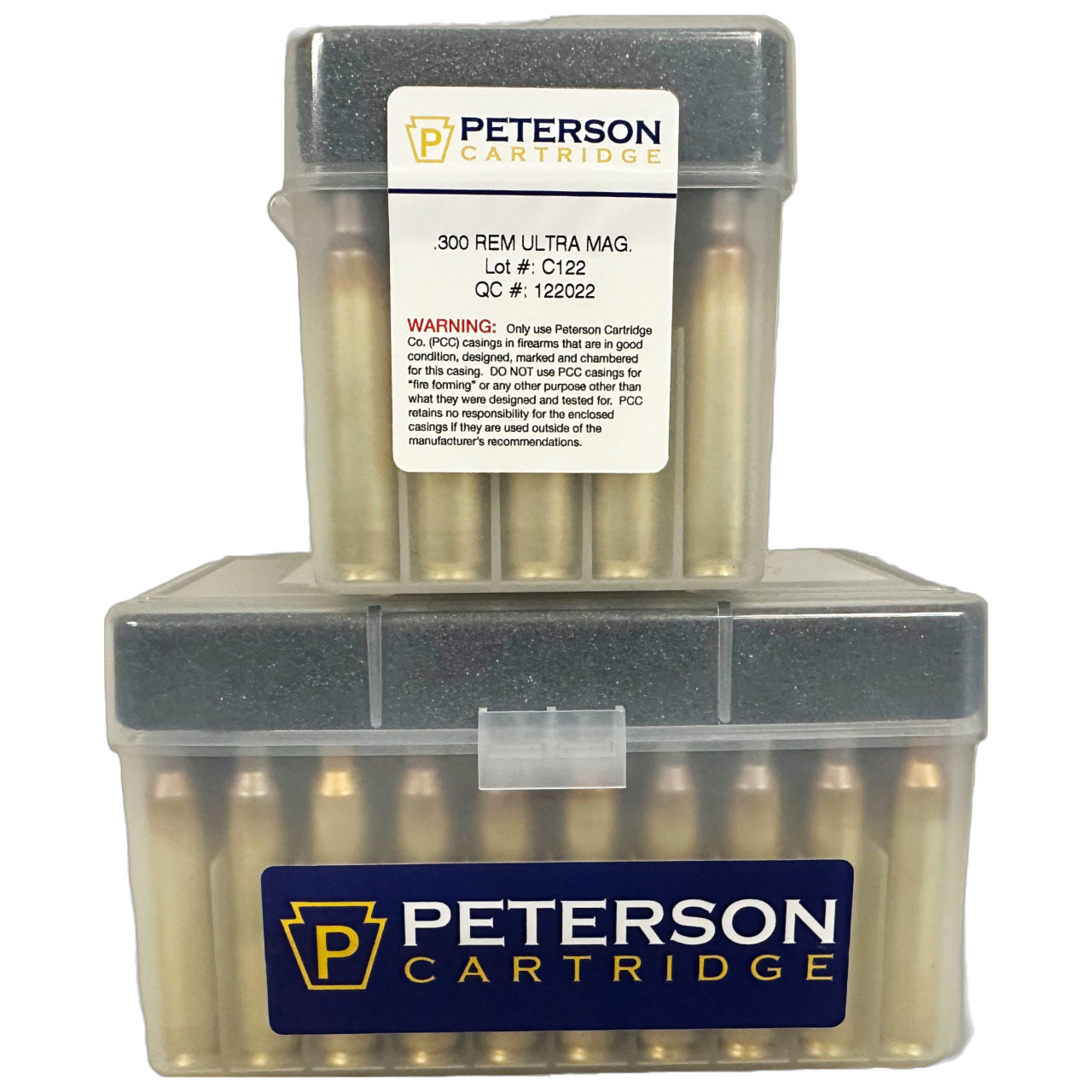 30 Nosler Brass  Peterson Cartridge
