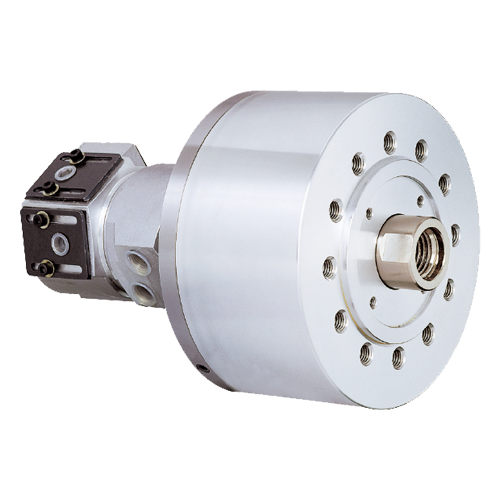 Y-RE Series Closed-Center Hydraulic Cylinder | 50mm Stroke with Proximity Switch Brackets