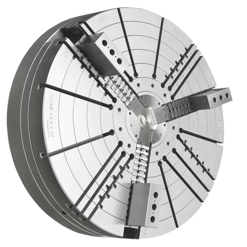 HC Series 3-Jaw Closed-Center Power Chuck