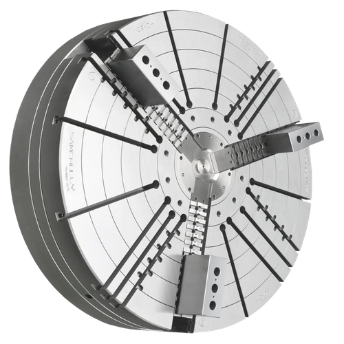 HC Series 3-Jaw Closed-Center Power Chuck