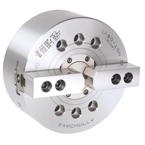 HST Series 2-Jaw Open-Center Power Chuck
