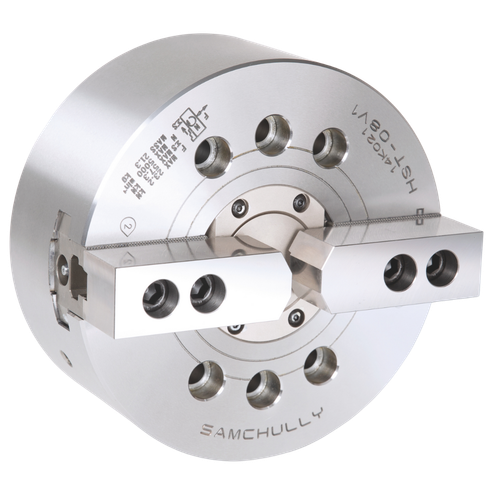HST Series 2-Jaw Open-Center Power Chuck