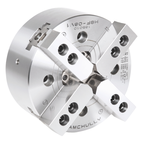 HSF Series 4-Jaw Open-Center Power Chuck