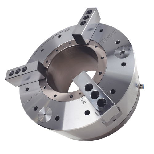 PAC Series Pneumatic Chuck for Large Pipe Machining