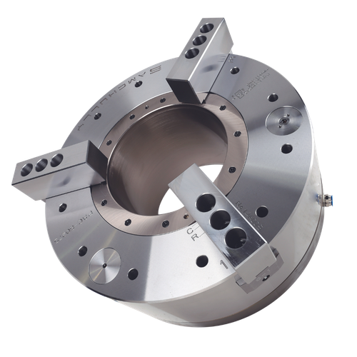 PAC Series Pneumatic Chuck for Large Pipe Machining