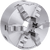 SCS Series 6-Jaw Rear-Mount Scroll Chuck with Solid Jaws