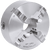 SF Series 4-Jaw Rear-Mount Scroll Chuck with Solid Jaws