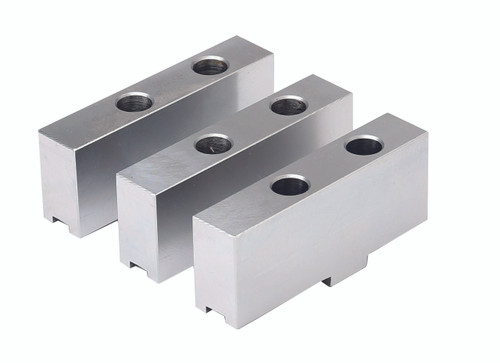 H &Ｏ　床JAWS HJ24-1 HARD JAWS SET OF 3 FOR CHUCK N-220, N-224, N-232, V