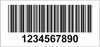 Label con Barcode y Numero Consecutivo
