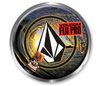 Prendedor de Metal Redondo de 2" Full Color con Bordes Plateados