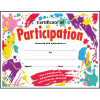 Ejemplo de Certificado de Participación 8.5 x 11 Full Color 