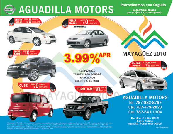 Mayaguez 2010 • Ejemplo de Promoción Aguadilla Motors • Aguadilla Puerto Rico