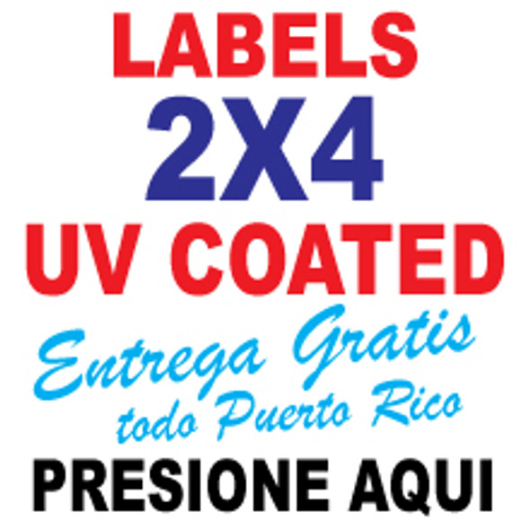 Labels 2 x 4 Full Color