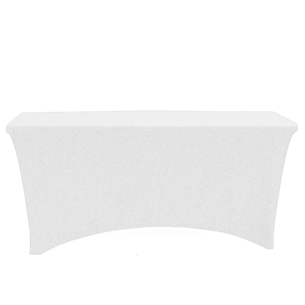 Mantel Polyester Elastizado Full Color para mesa de 8 pies de 4 lados - Entrega Gratis Puerto Rico