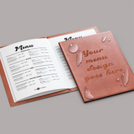 Menu Plastico  para restaurante