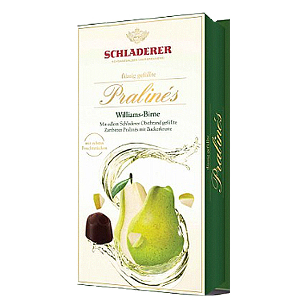 Schladerer Williams Pear Brandy Dark Chocolate Pralines