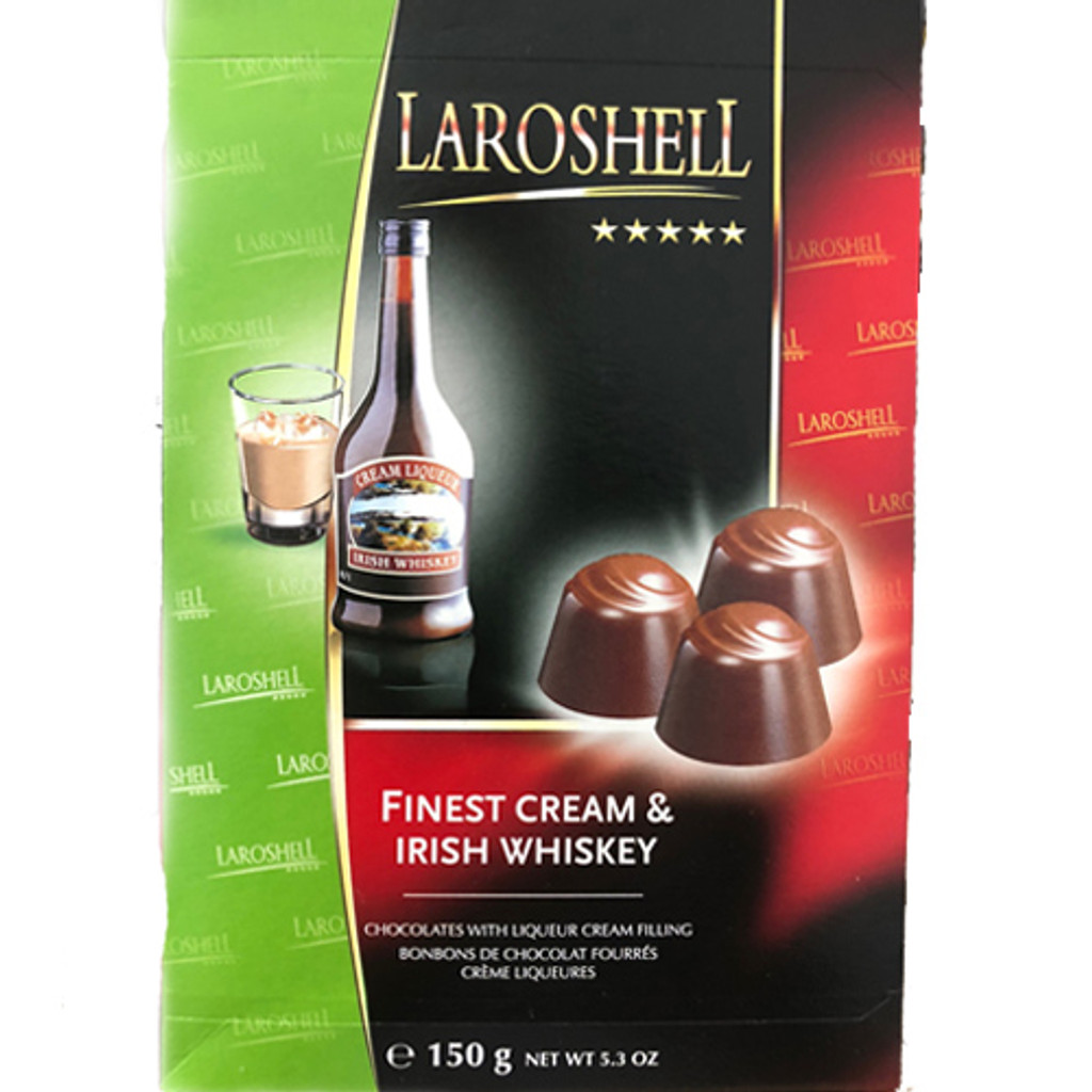 Laroshell Pralines filled with Irish Cream Whiskey 5.3 oz