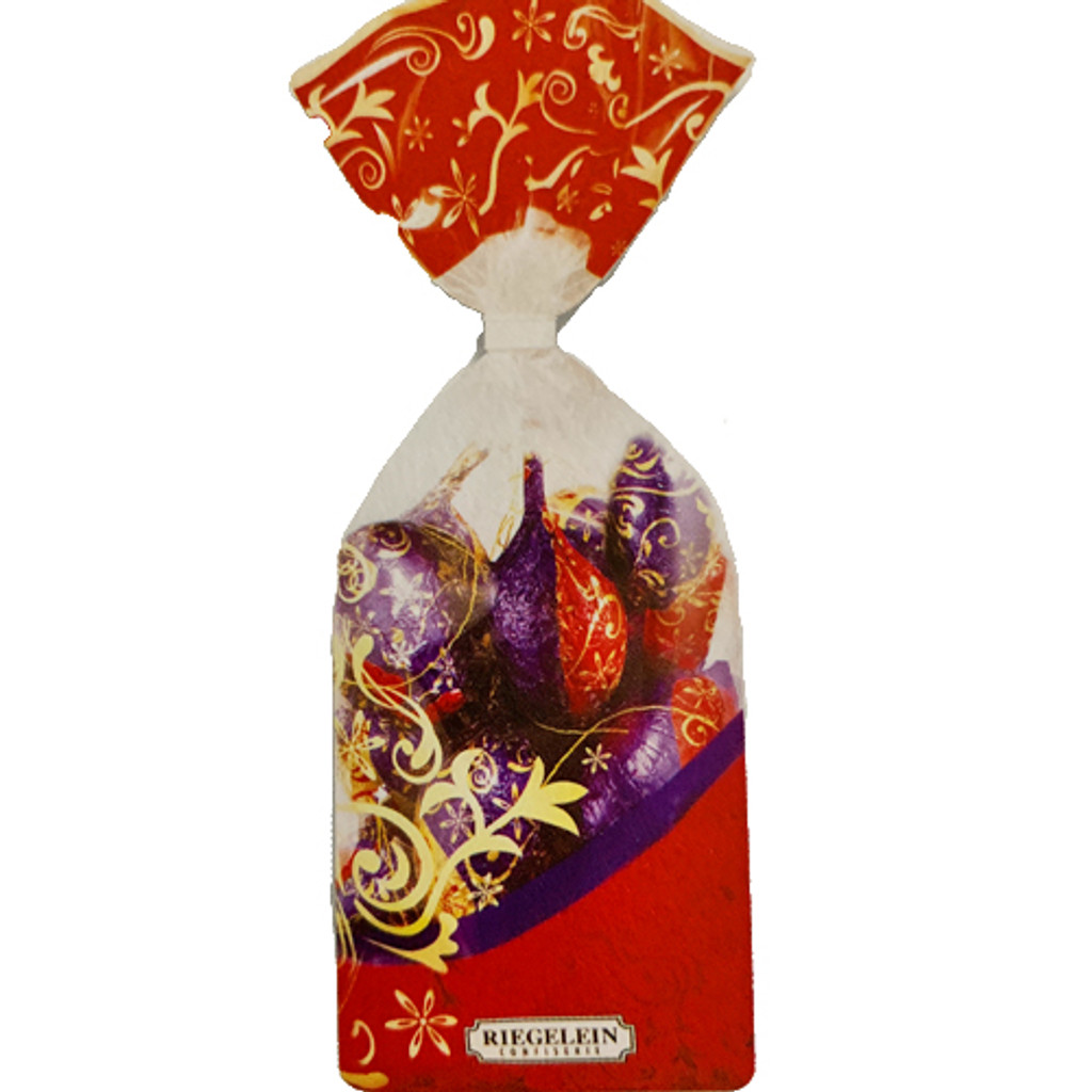 Riegelein Chocolate Cone Christmas Tree Decoration Bag  200 grams