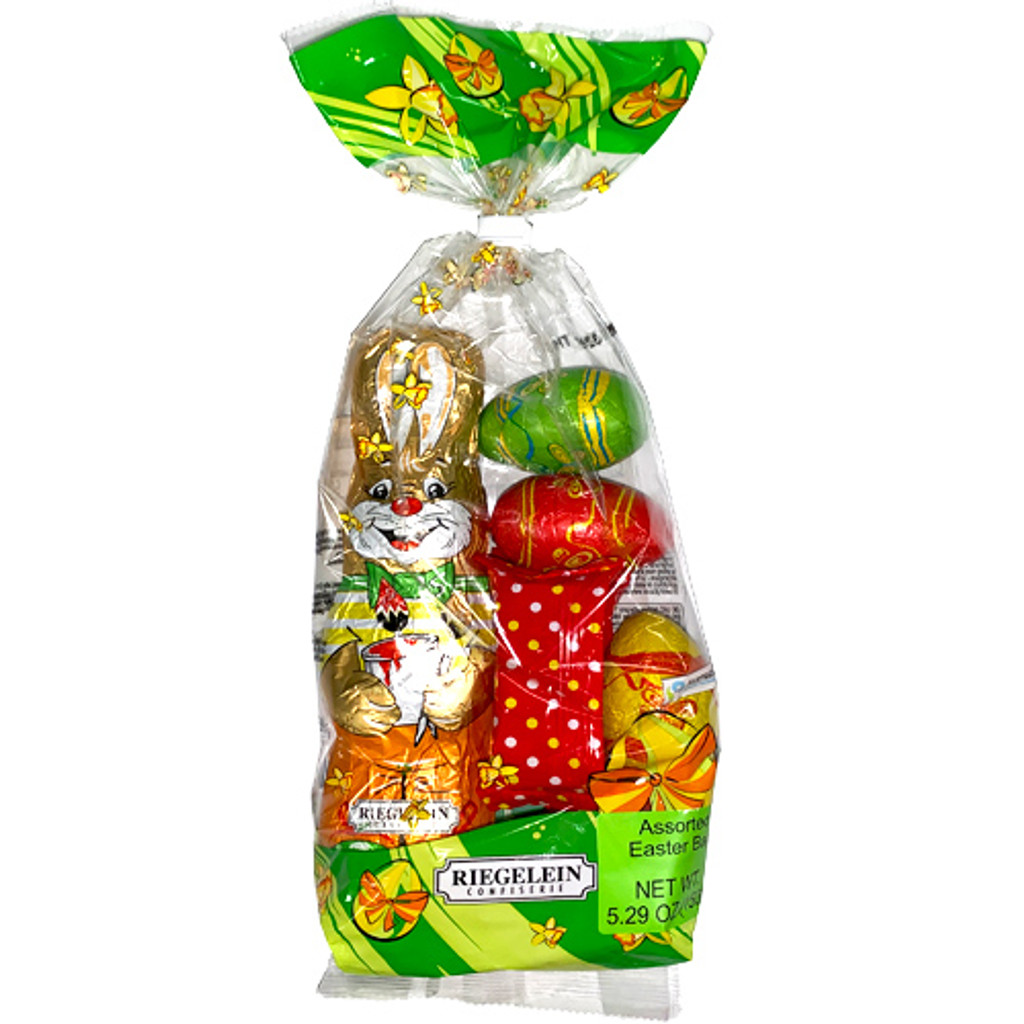 Riegelein Easter Chocolate Figures in Gift Bag 5.9 oz