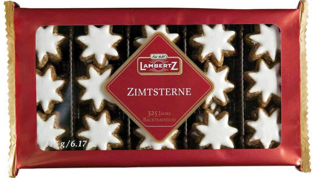 Lambertz "Zimtsterne" Cinnamon Star Gingerbread Cookies ...