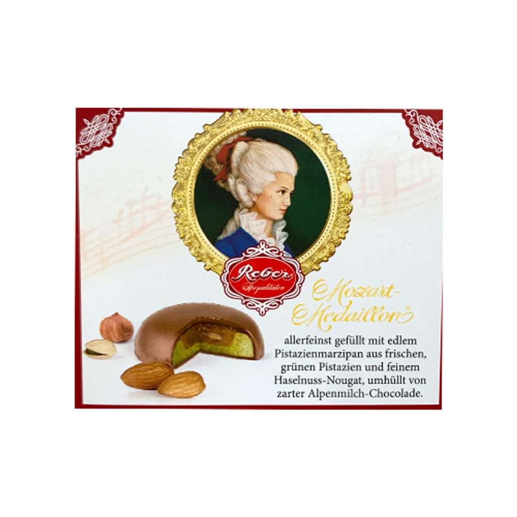 Reber Constanze Mozart Milk Chocolate Medallions 10 pc. - 3.5 oz.