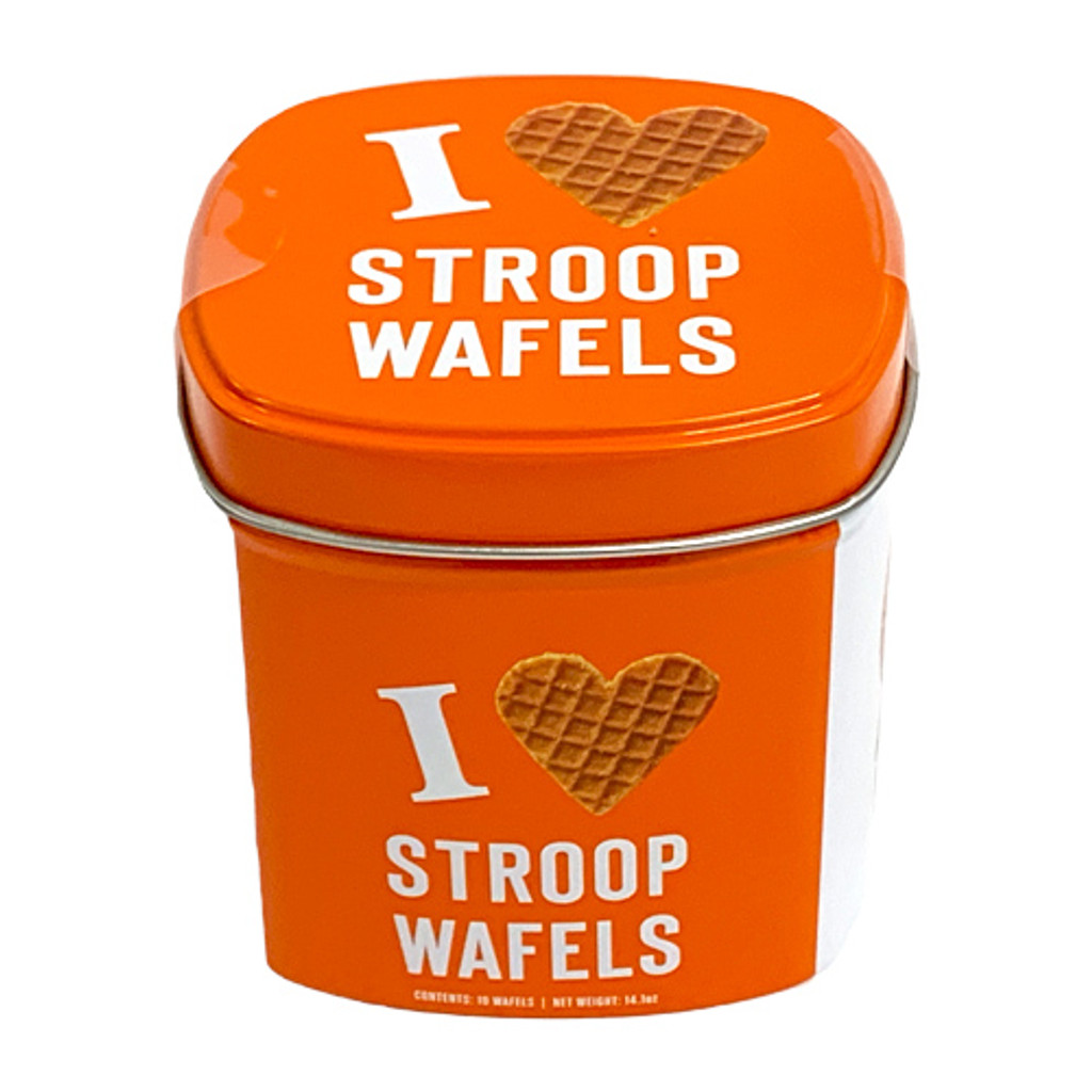 Gerrits Orginal Dutch Stroopwaffles in Gift Tin, 14 oz