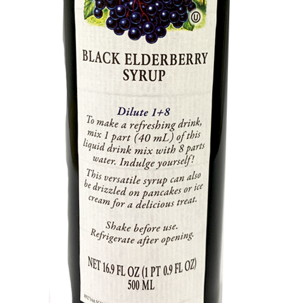 Darbo Austrian Black Elderberry Premium Fruit Syrup 16.9 fl.oz