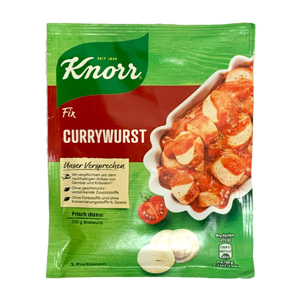 Knorr "Fix" Currywurst Seasoning Mix, 1 oz