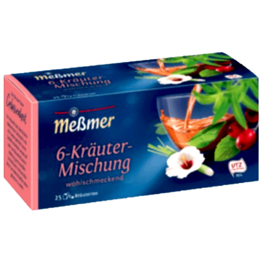 Messmer German 6-Herb Blend Tea, 25 ct., 1.8 oz