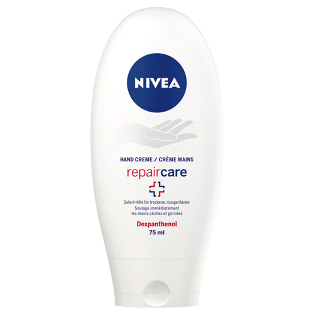 Nivea Repair Hand Cream, Instant Relief, 75ml