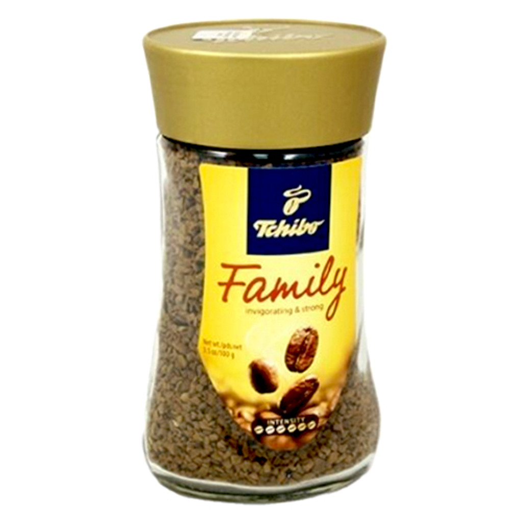 Tchibo "Family" Instant Coffee  in jar, 7 oz