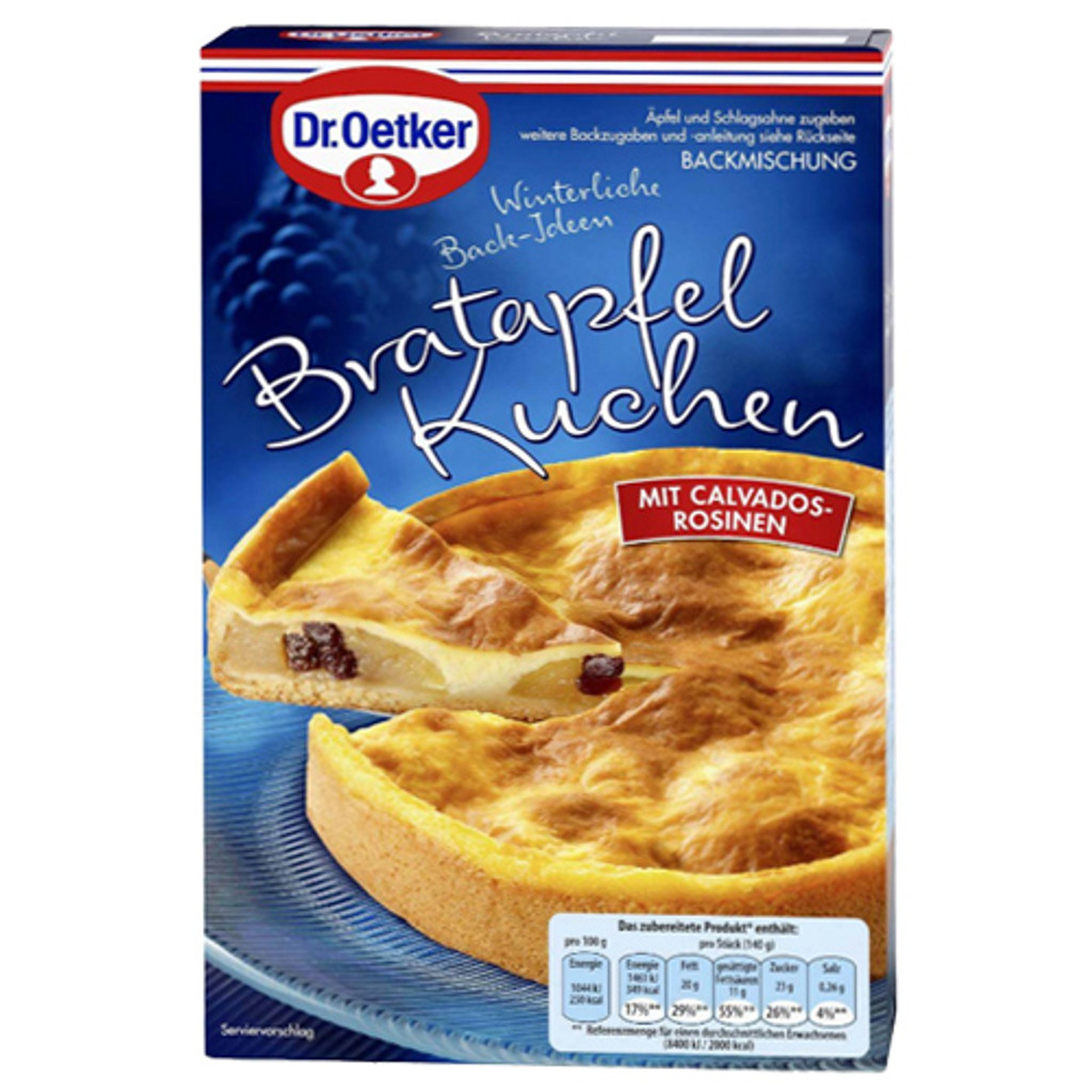 Dr. Oetker Baked Apple Cake Mix, 14.6 oz