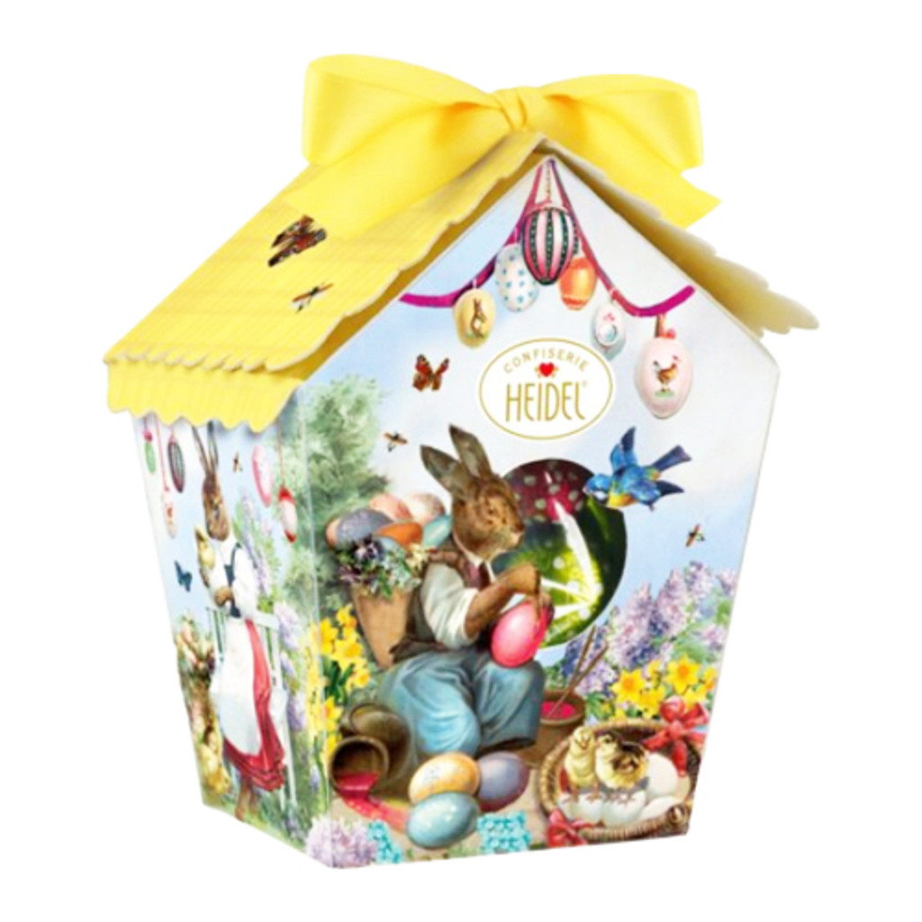 Heidel Easter Nostalgia Bird House with Chocolates