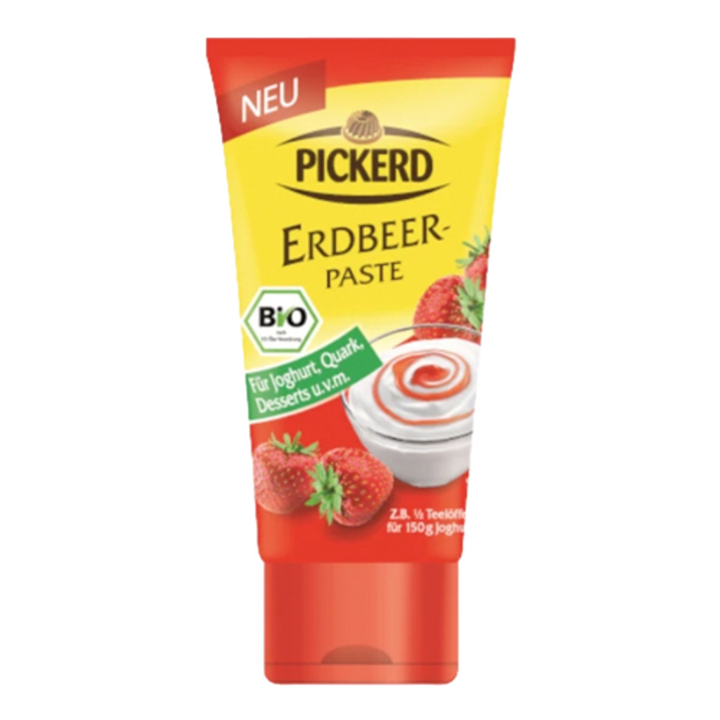 Pickerd Decor Organic Strawberry Paste in Tube, 60g