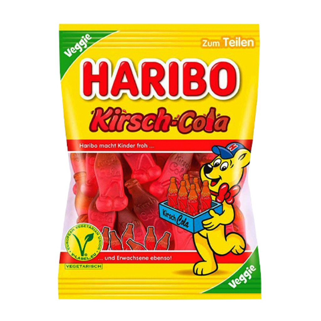 Haribo "Kirsch" Cherry Cola Gummy Candy, 6.2 oz